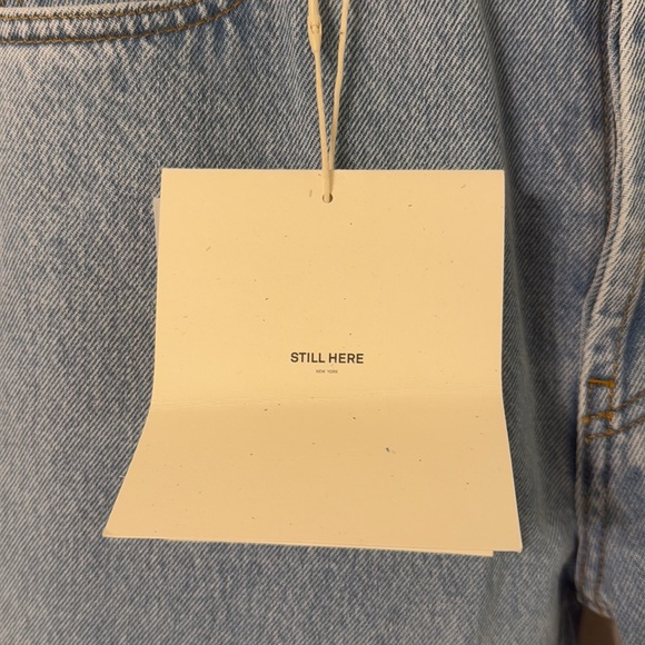 NWT Still Here Cloud Rainbow Tate Jeans Straight 28 - Picture 6 of 7